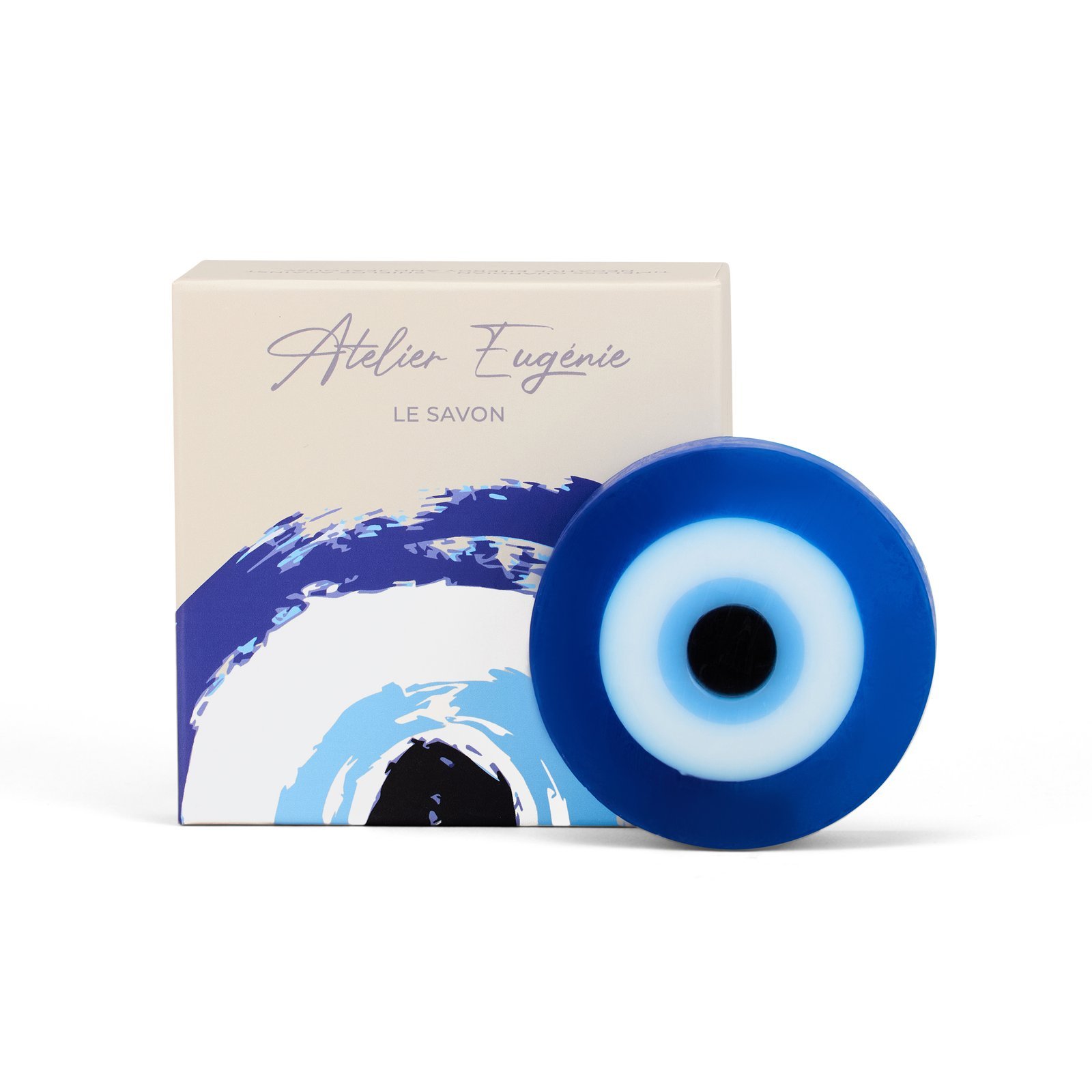 Hand soap in deep blue